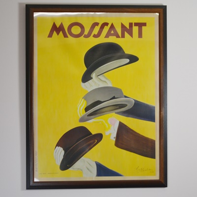 Mossant Framed Offset Lithograph