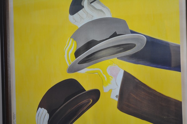 Mossant Framed Offset Lithograph