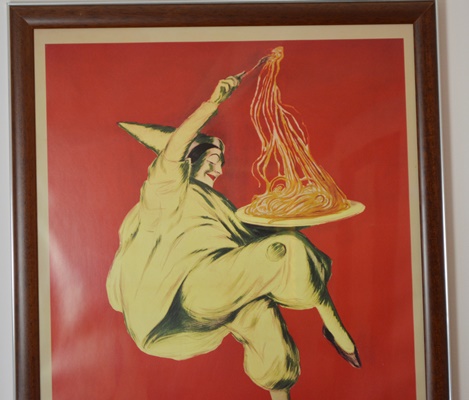 Pates Baroni Framed Offset Lithograph