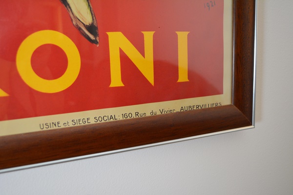 Pates Baroni Framed Offset Lithograph