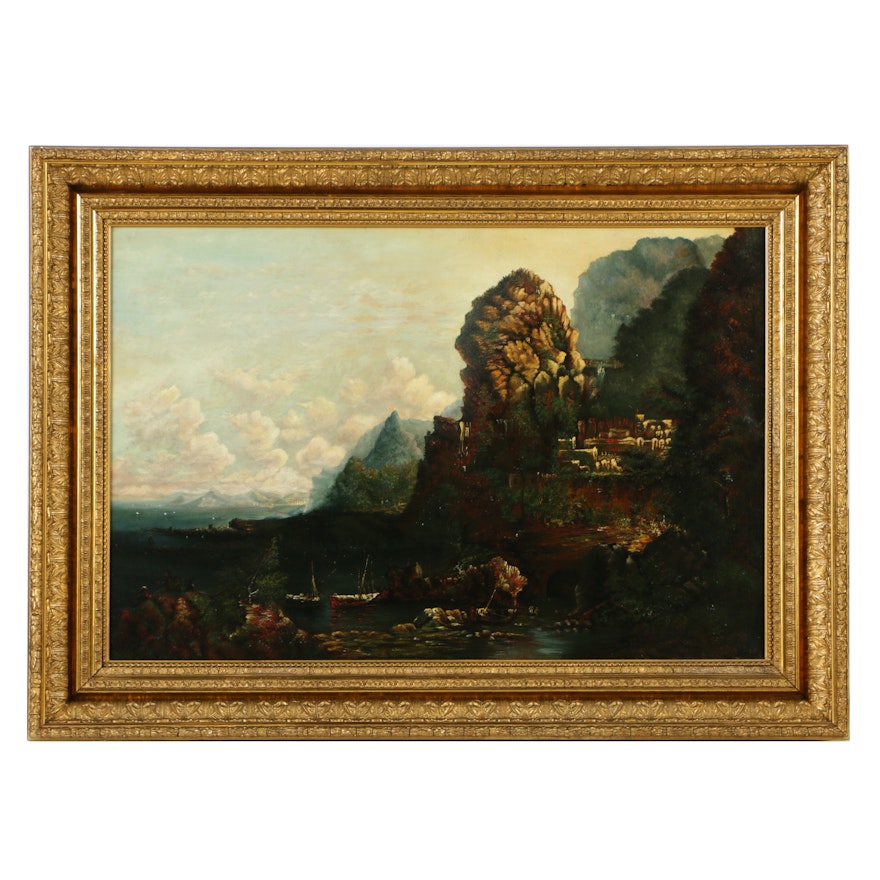 Oil Painting on Canvas Romantic Landscape