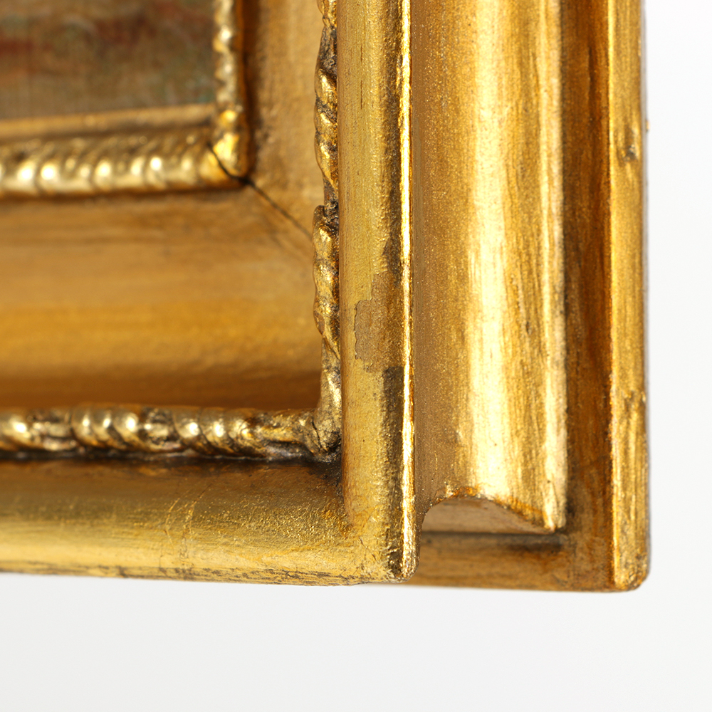 Harry Van der Weyden Oil Painting on Canvas Affixed to Board Coastal Landscape