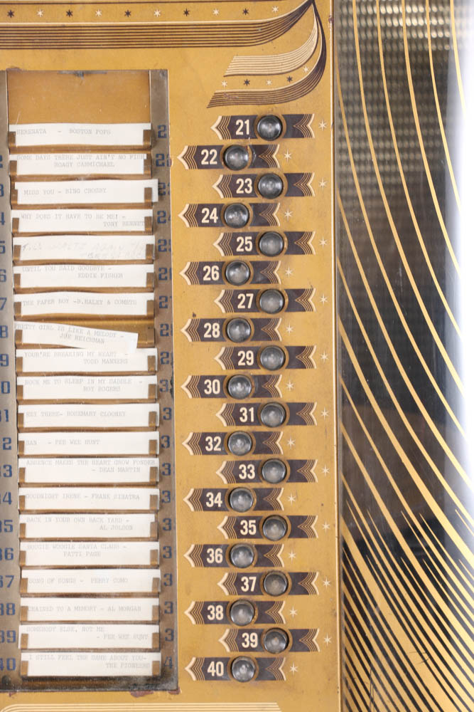 Vintage 1940s AMI Art Deco Jukebox