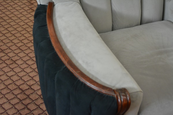 Vintage Art Deco Three Seat Sofa and Chair Set