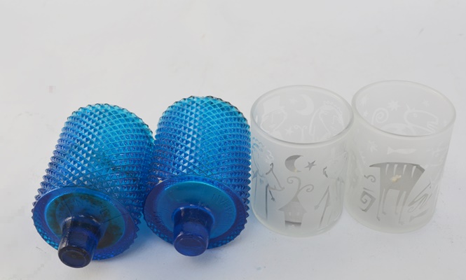 Collection of Unused Taper Candles