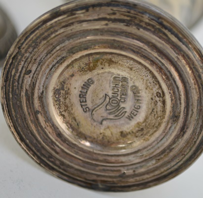 Duchin Weighted Sterling Silver Salt and Pepper Shakers