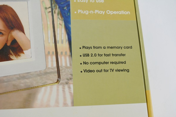 New NuVue 560 Digital Photo Player/PIcture Frame