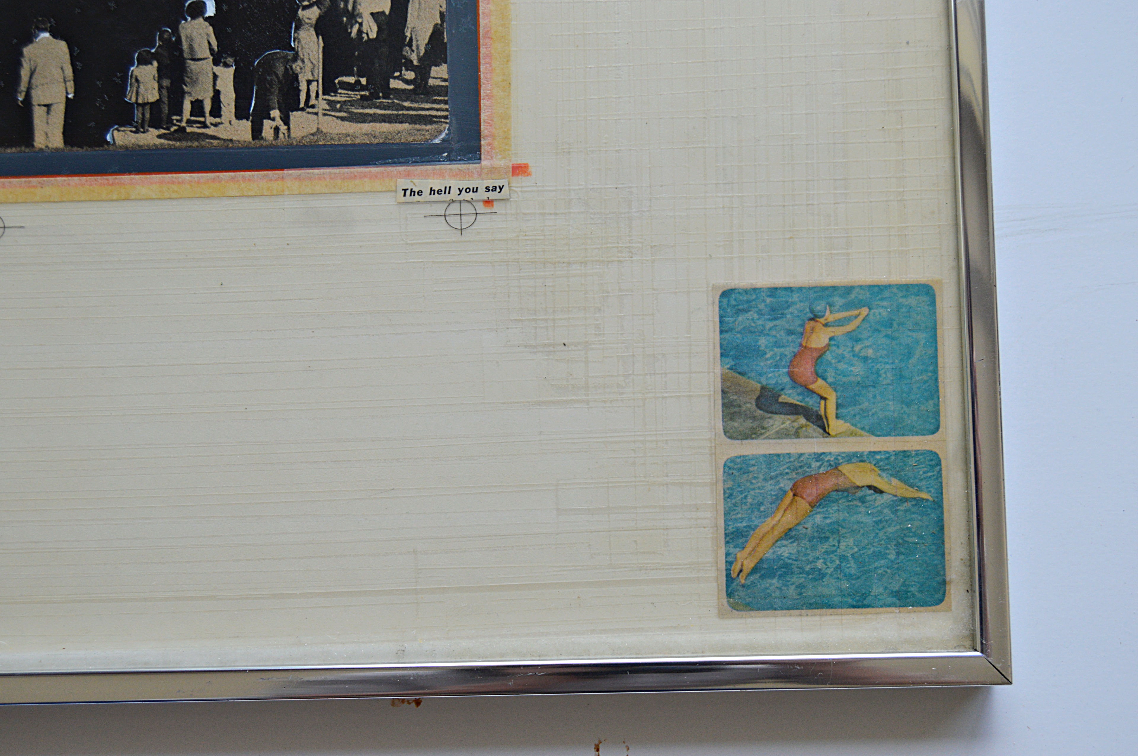 Martin Gunsaullus Original Mid Century Collage