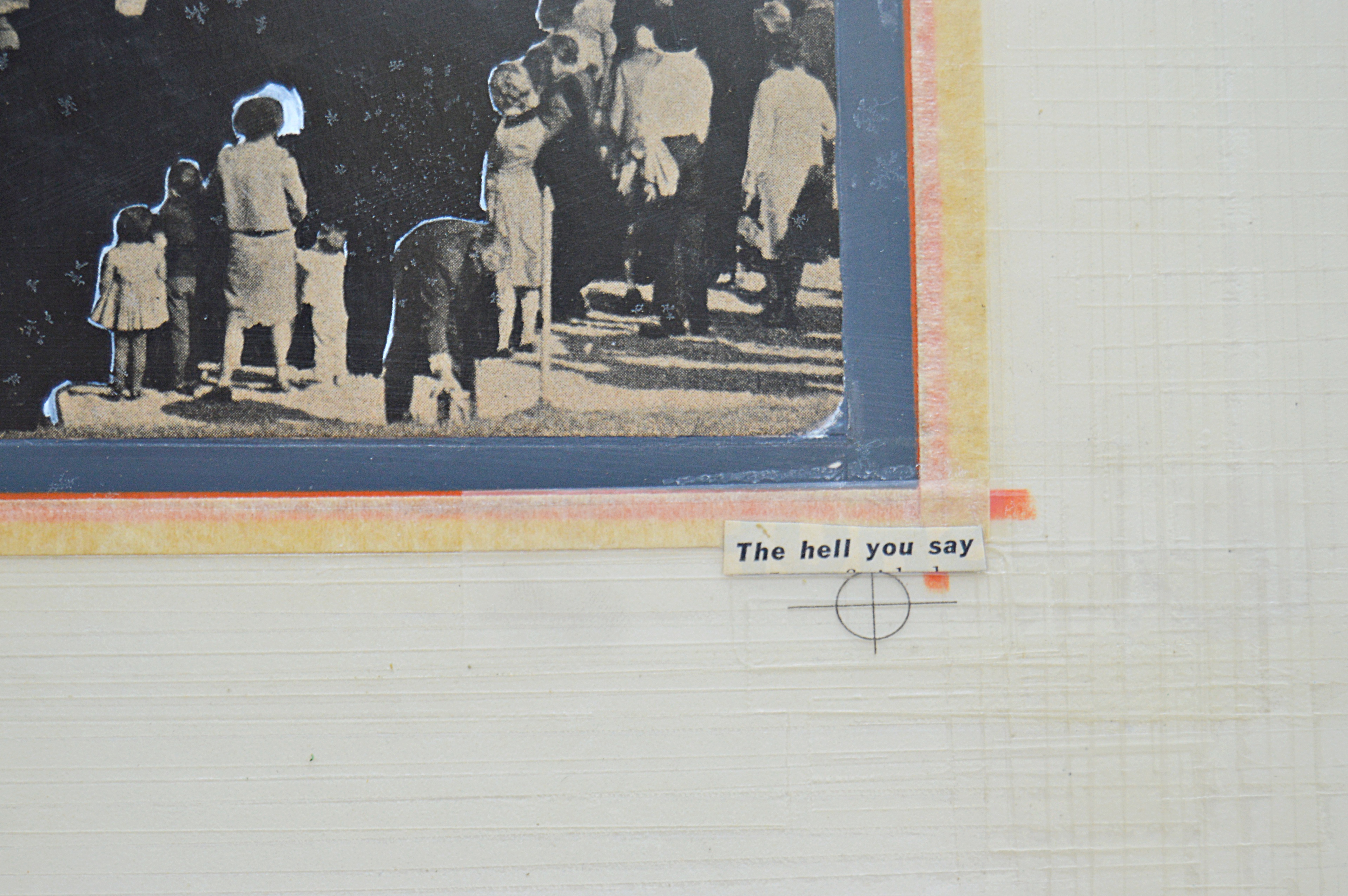 Martin Gunsaullus Original Mid Century Collage