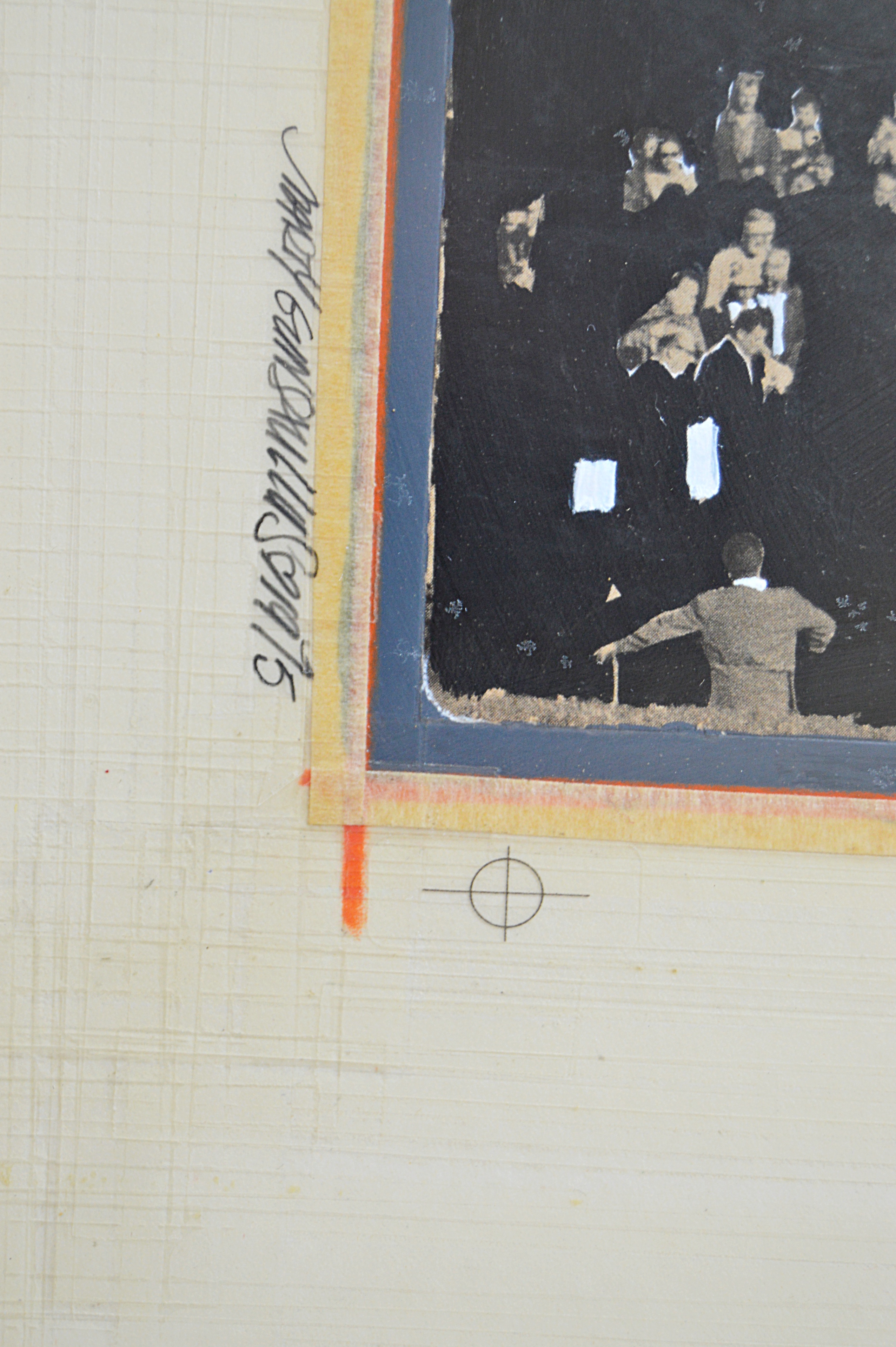 Martin Gunsaullus Original Mid Century Collage