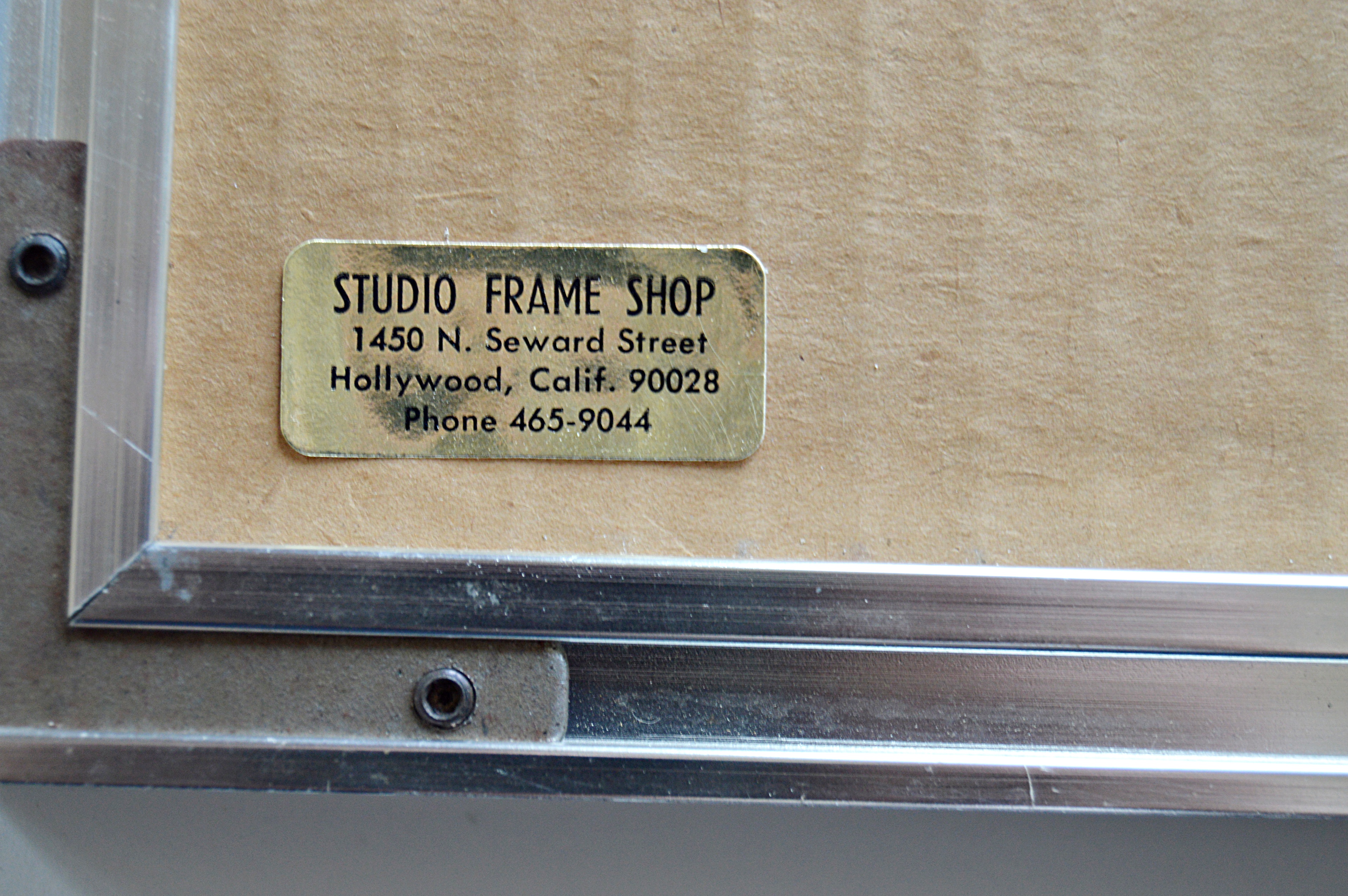 Martin Gunsaullus Original Mid Century Collage