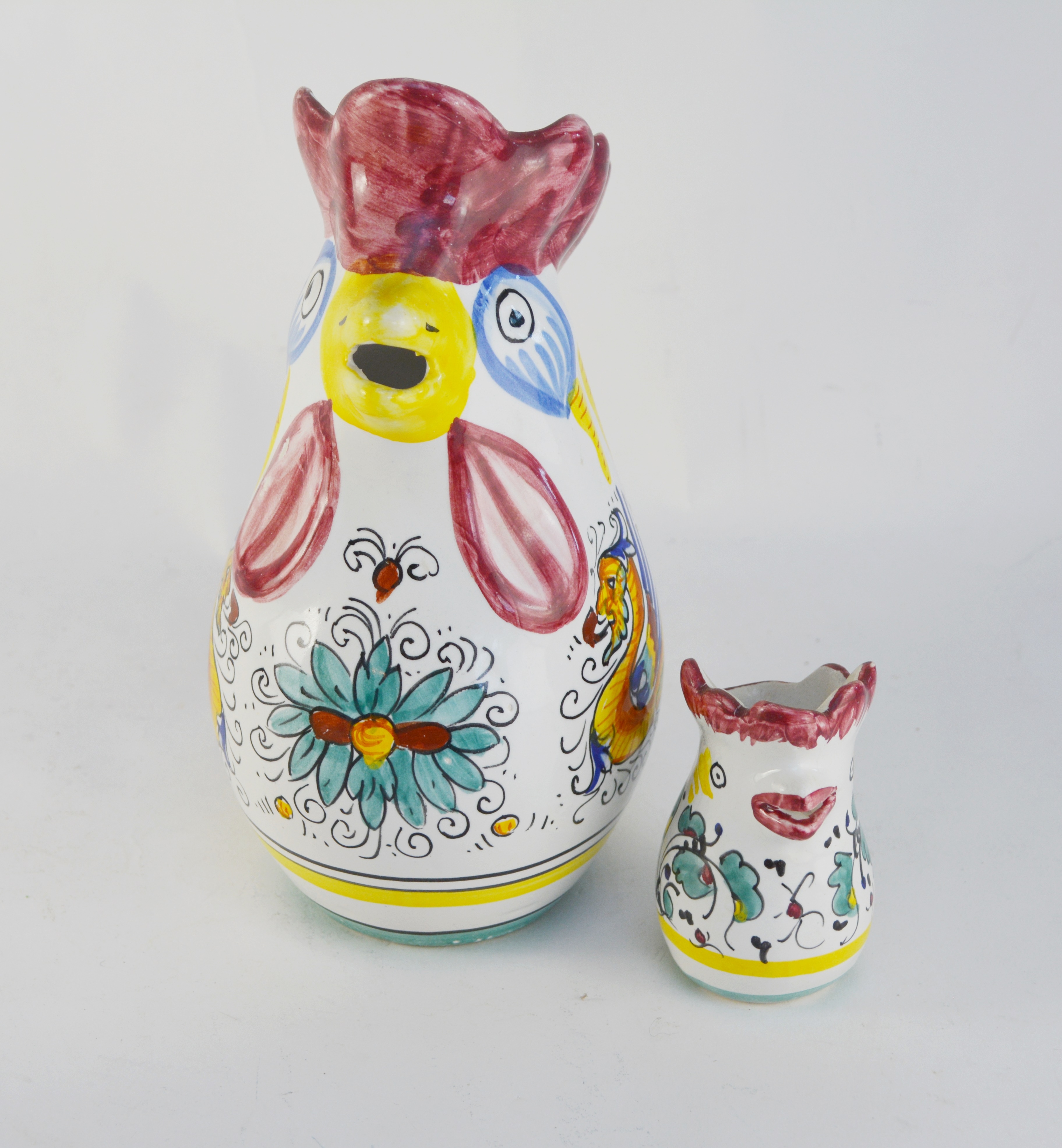 Rooster Theme Dishes Including Tiffany and Co and Dertua