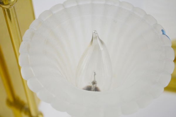 Art Deco Brass Sconce Light Fixtures