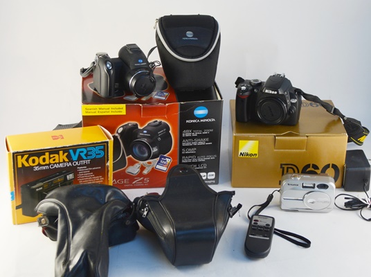 Fuji, Nikon, Other Digital and Film Cameras