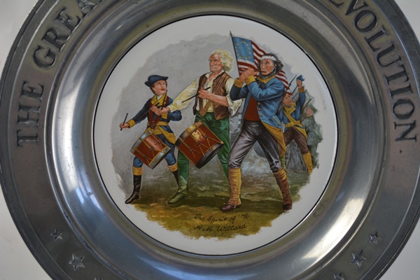 Two The Great American Revolution Plates