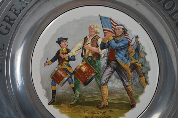 Two The Great American Revolution Plates