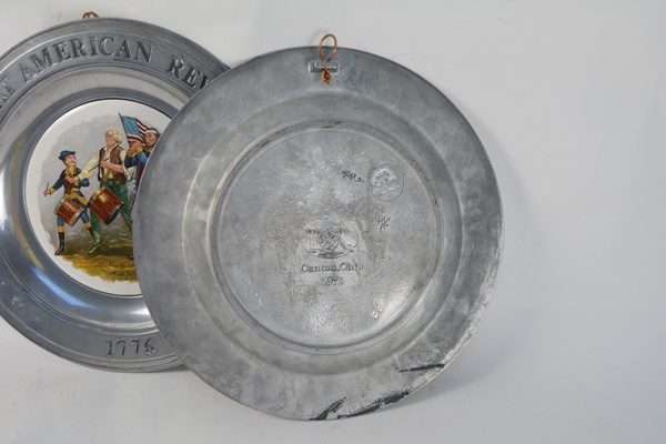 Two The Great American Revolution Plates