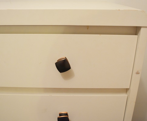 Child Craft Six Drawer Off-White Dresser