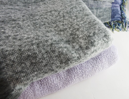 Pottery Barn Throw, Express Throw and Four Pillows