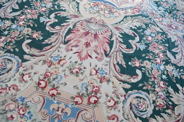 Very Large Aubusson Style Needlepoint Area Rug