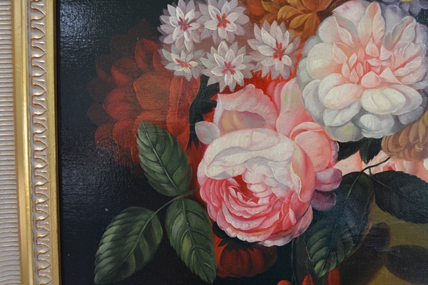 Framed Floral Giclee After Terrence Alexander