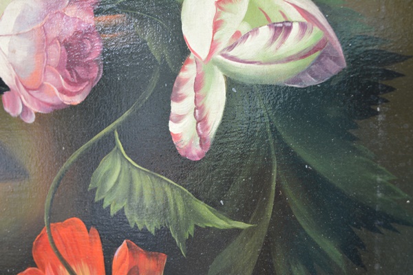 Framed Floral Giclee After Terrence Alexander