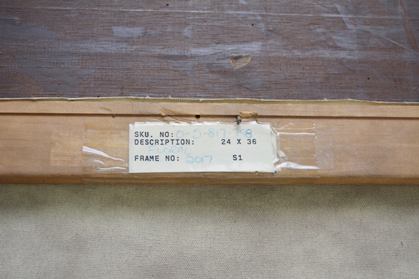 Framed Floral Giclee After Terrence Alexander