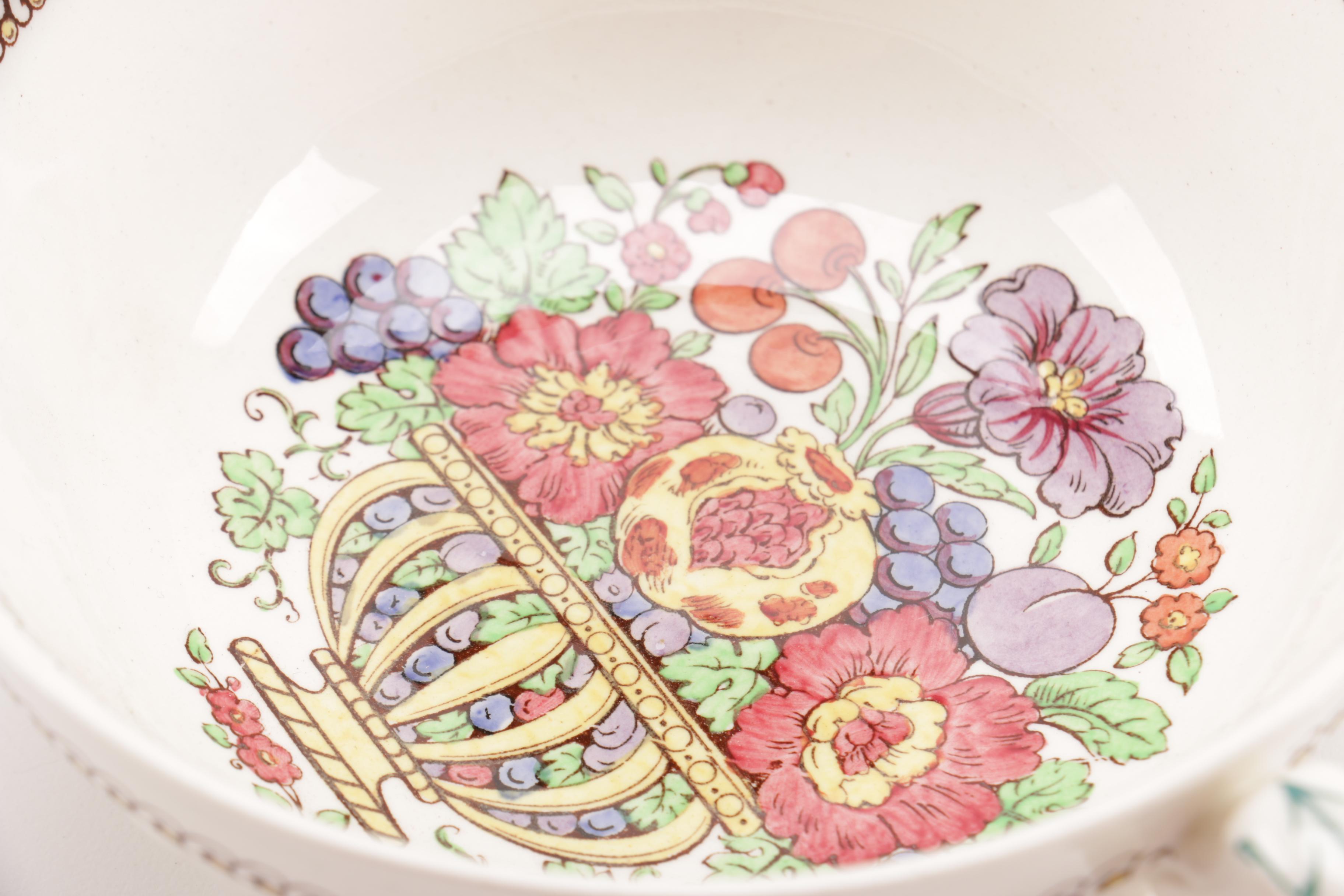 Wedgwood Patrician 'Windermere"  Bouillon Cups