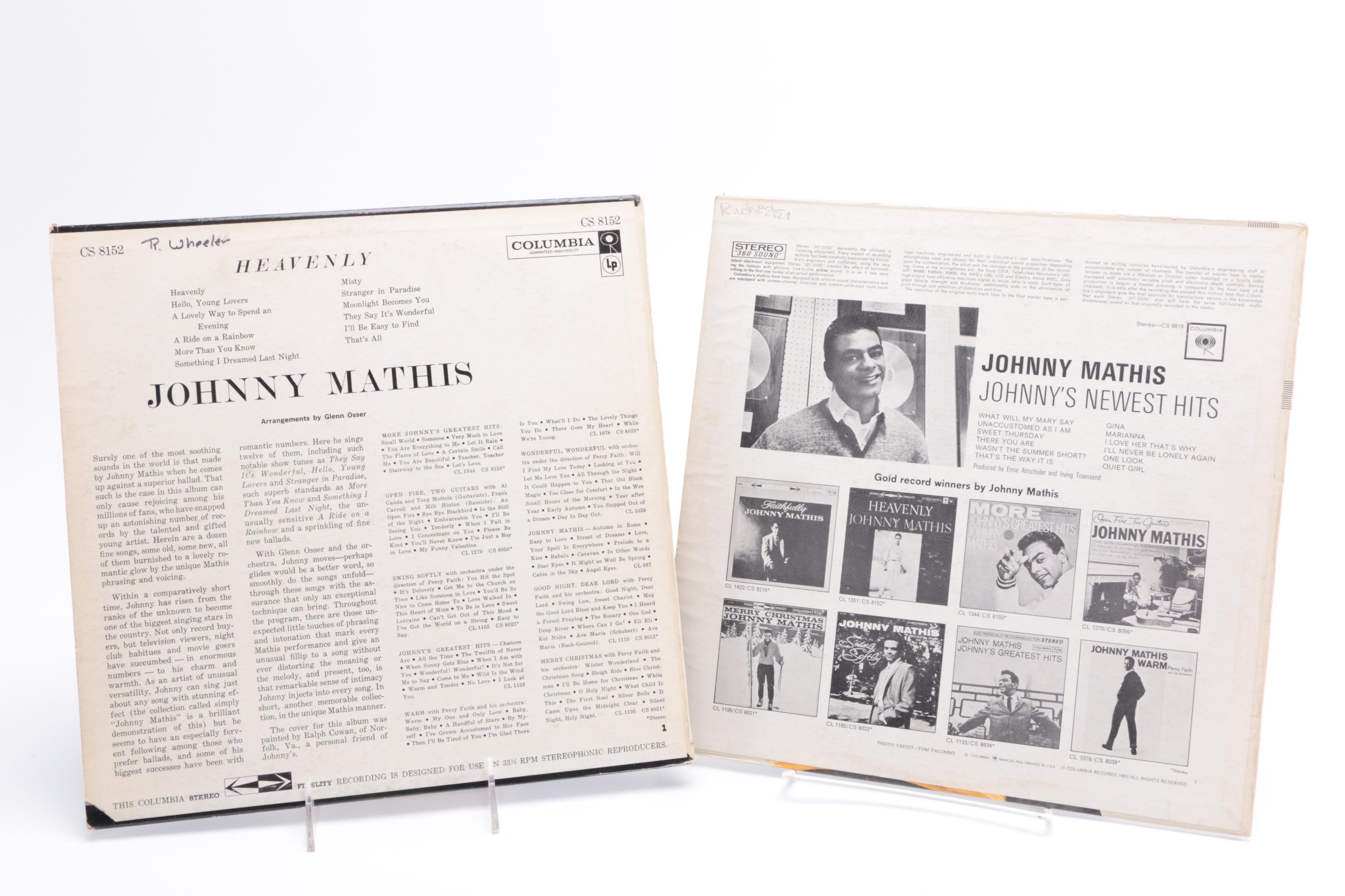 Johnny Mathis Albums