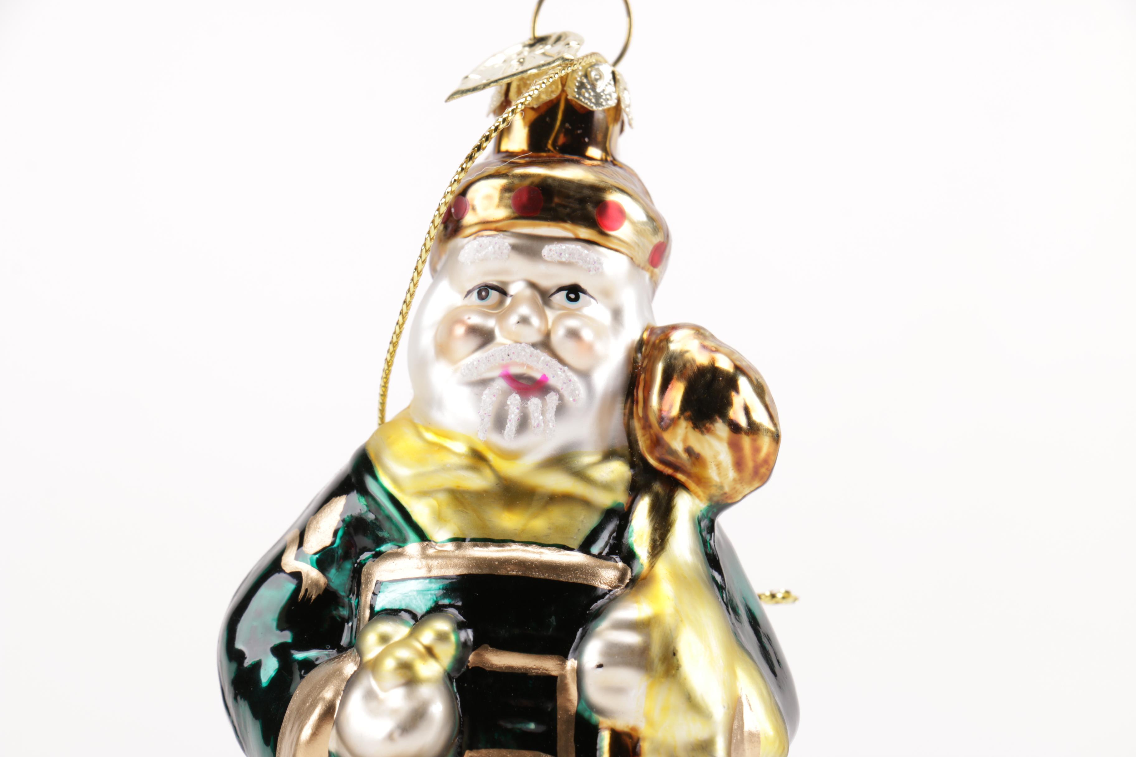 Designated Year Santa Clause Ornaments
