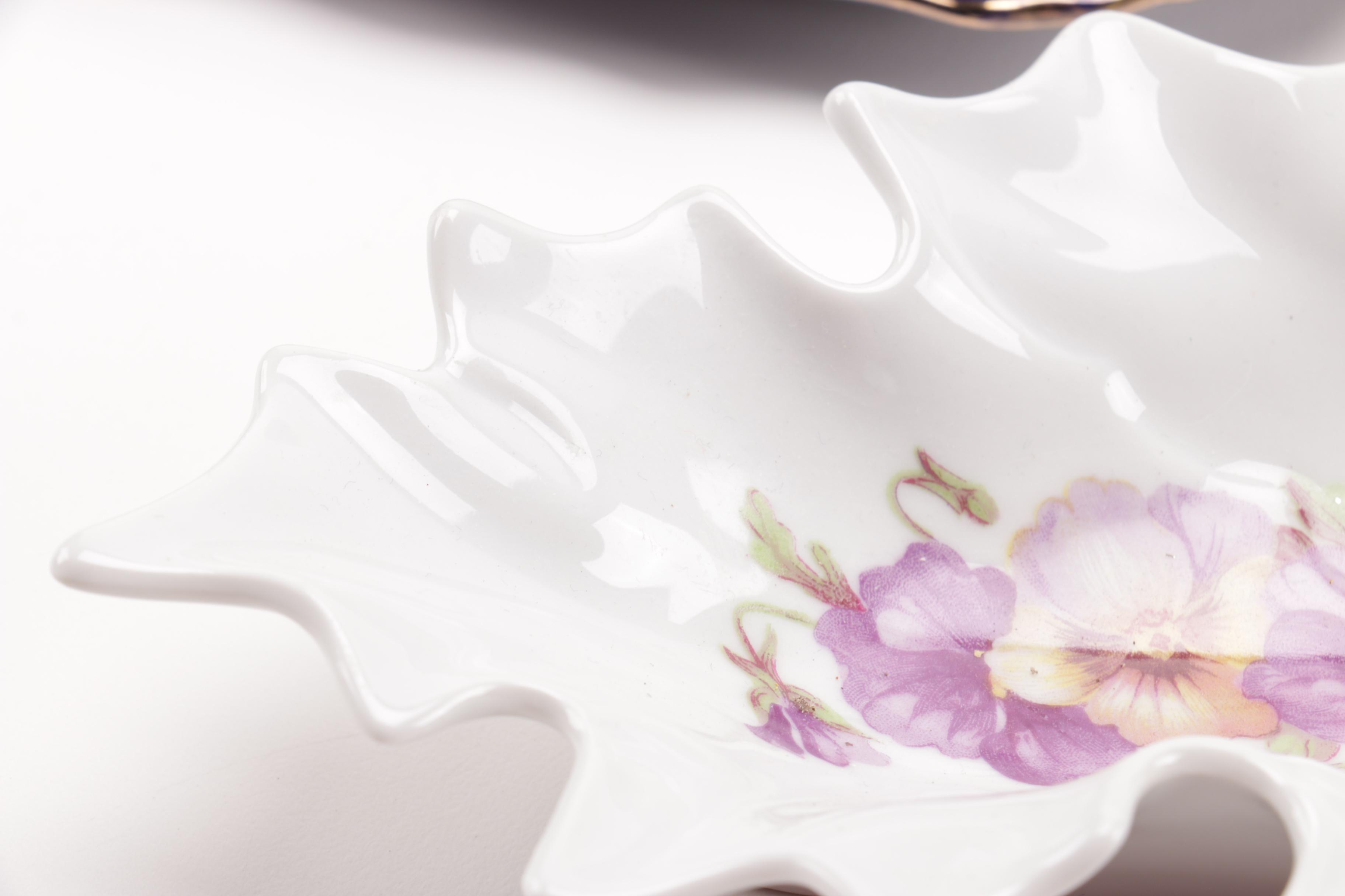 Assorted Ceramic Bowls and Plates From Homer Laughlin, Germany and Japan