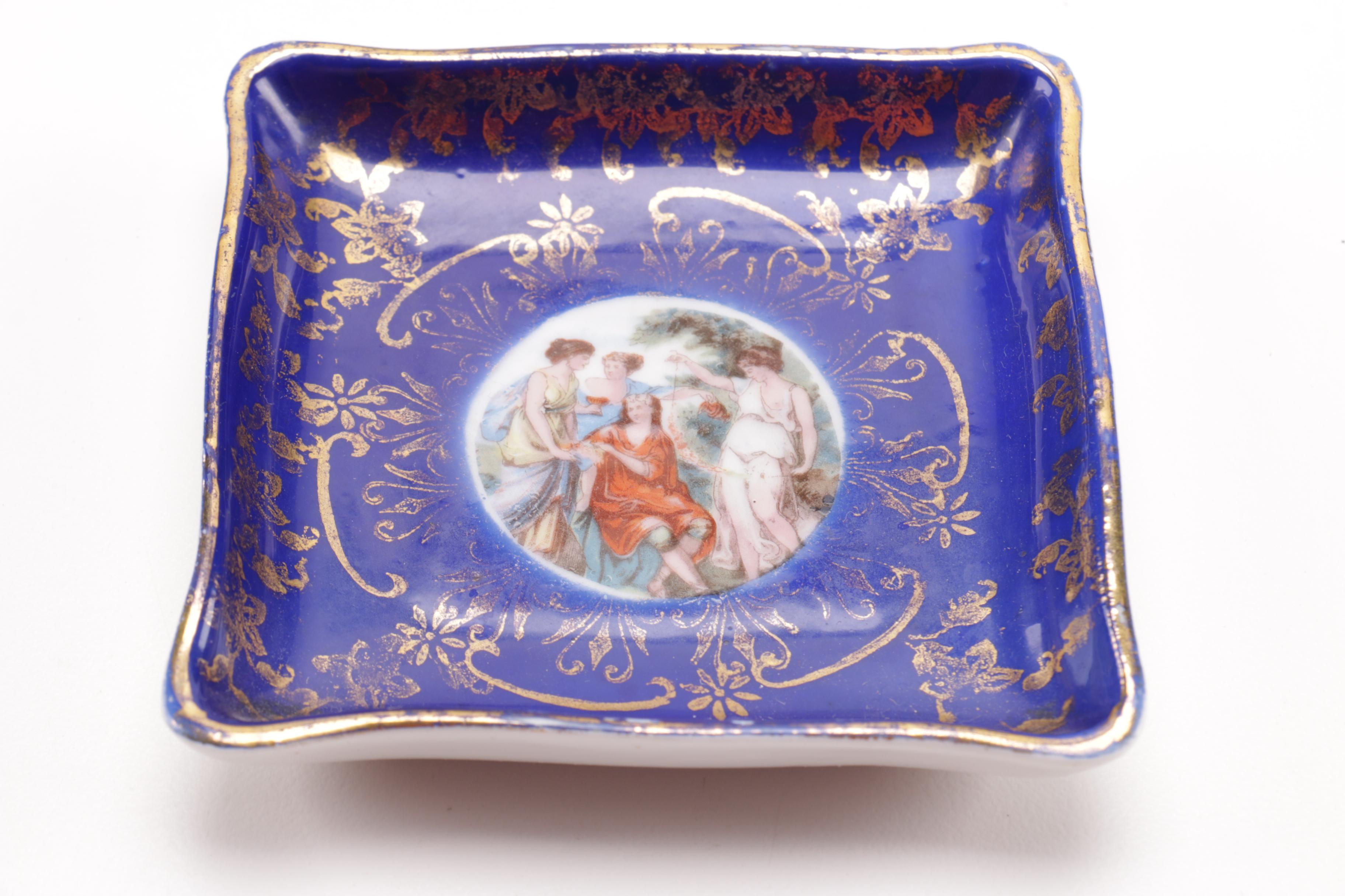 Assorted Ceramic Bowls and Plates From Homer Laughlin, Germany and Japan