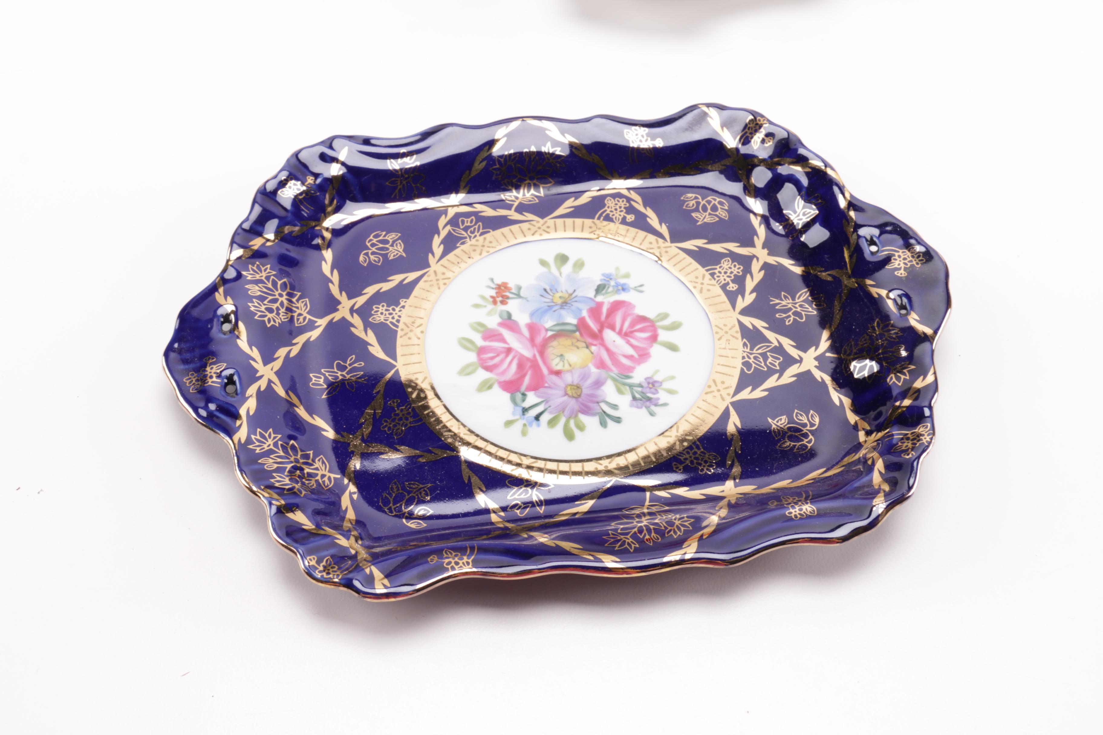 Assorted Ceramic Bowls and Plates From Homer Laughlin, Germany and Japan