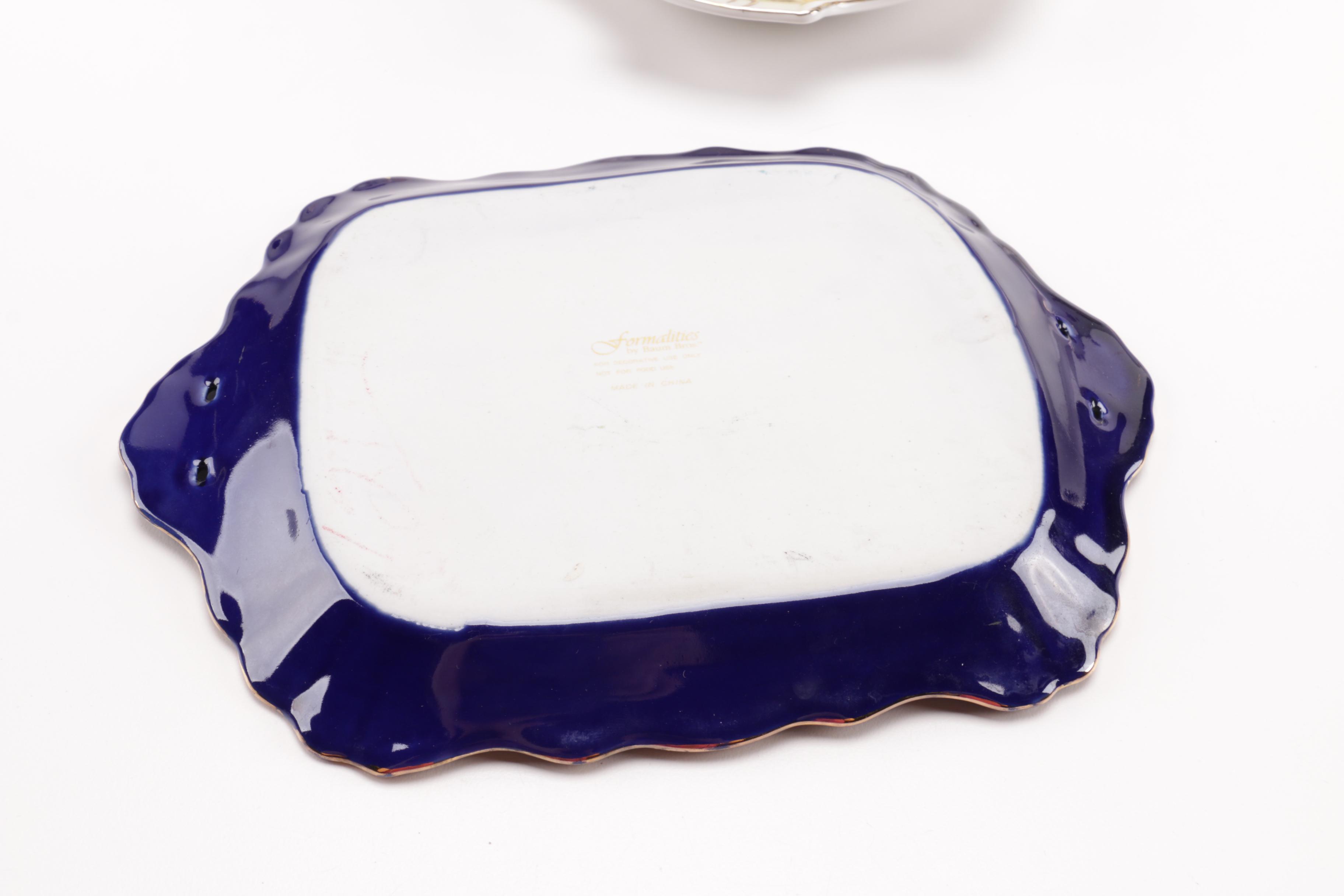 Assorted Ceramic Bowls and Plates From Homer Laughlin, Germany and Japan