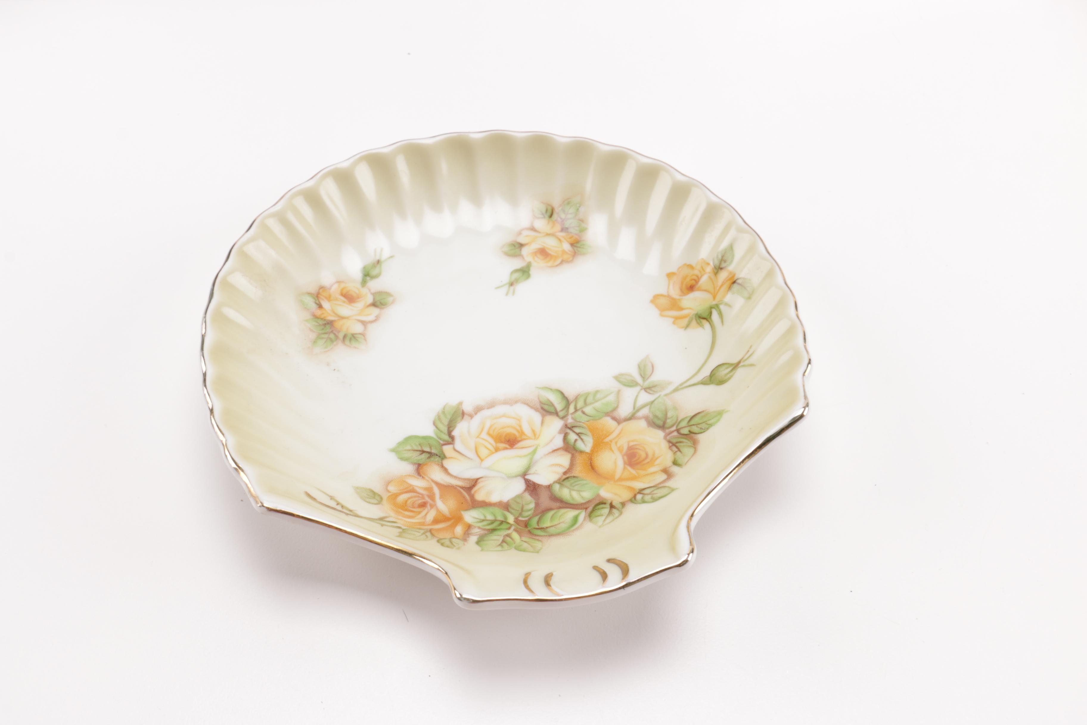 Assorted Ceramic Bowls and Plates From Homer Laughlin, Germany and Japan
