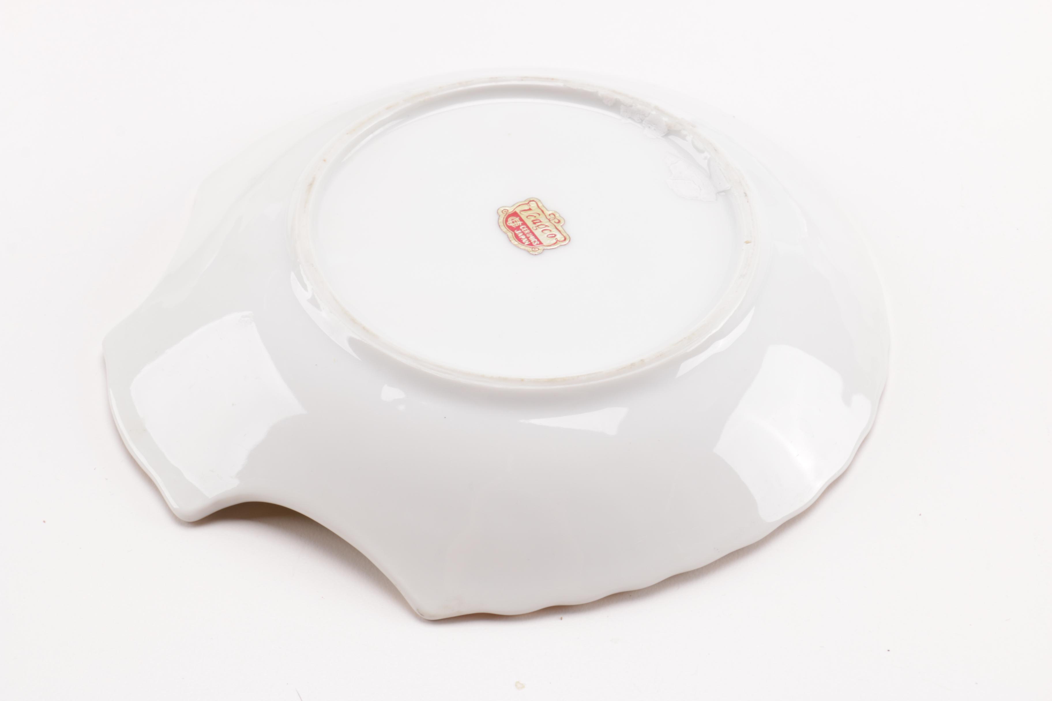 Assorted Ceramic Bowls and Plates From Homer Laughlin, Germany and Japan