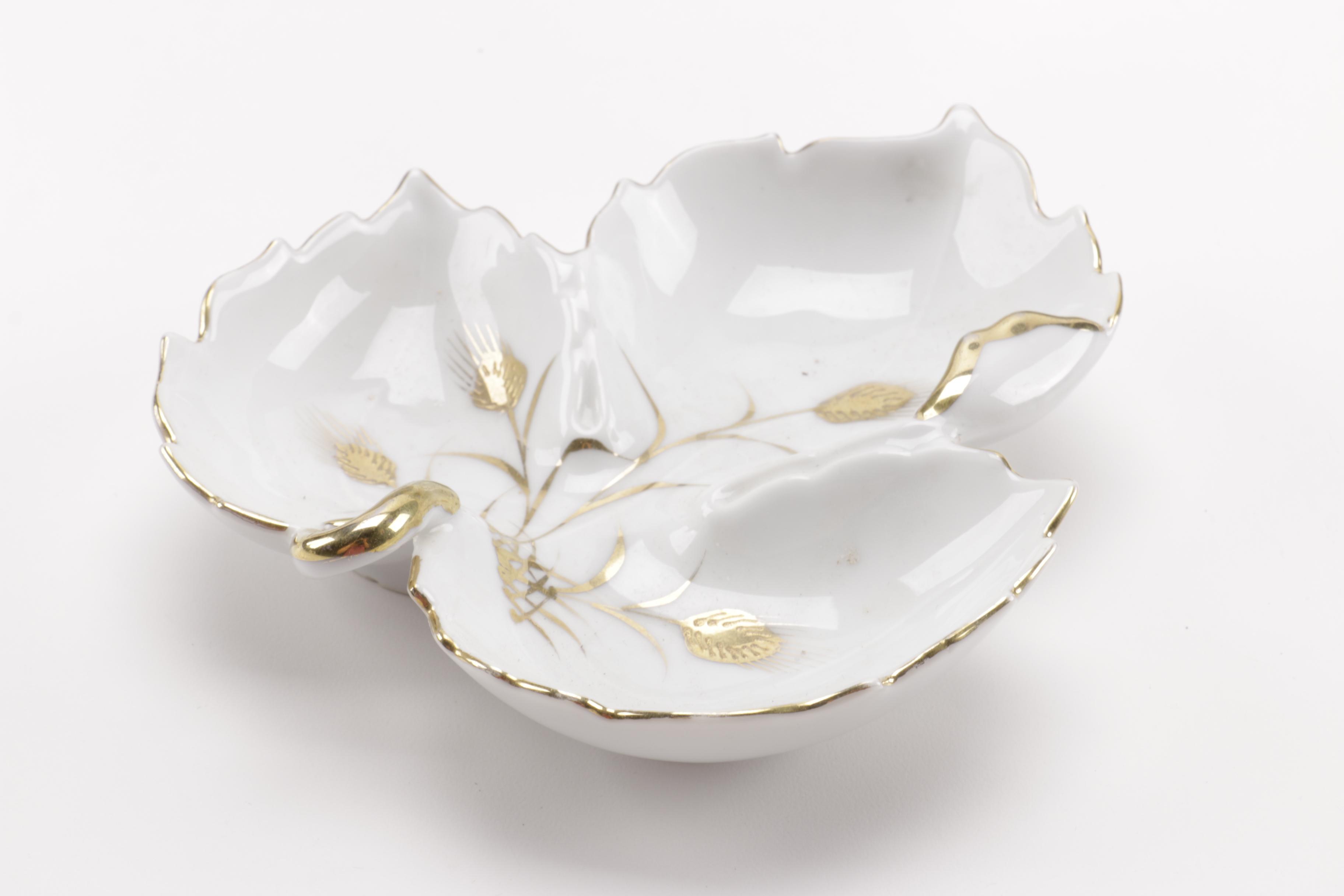 Assorted Ceramic Bowls and Plates From Homer Laughlin, Germany and Japan