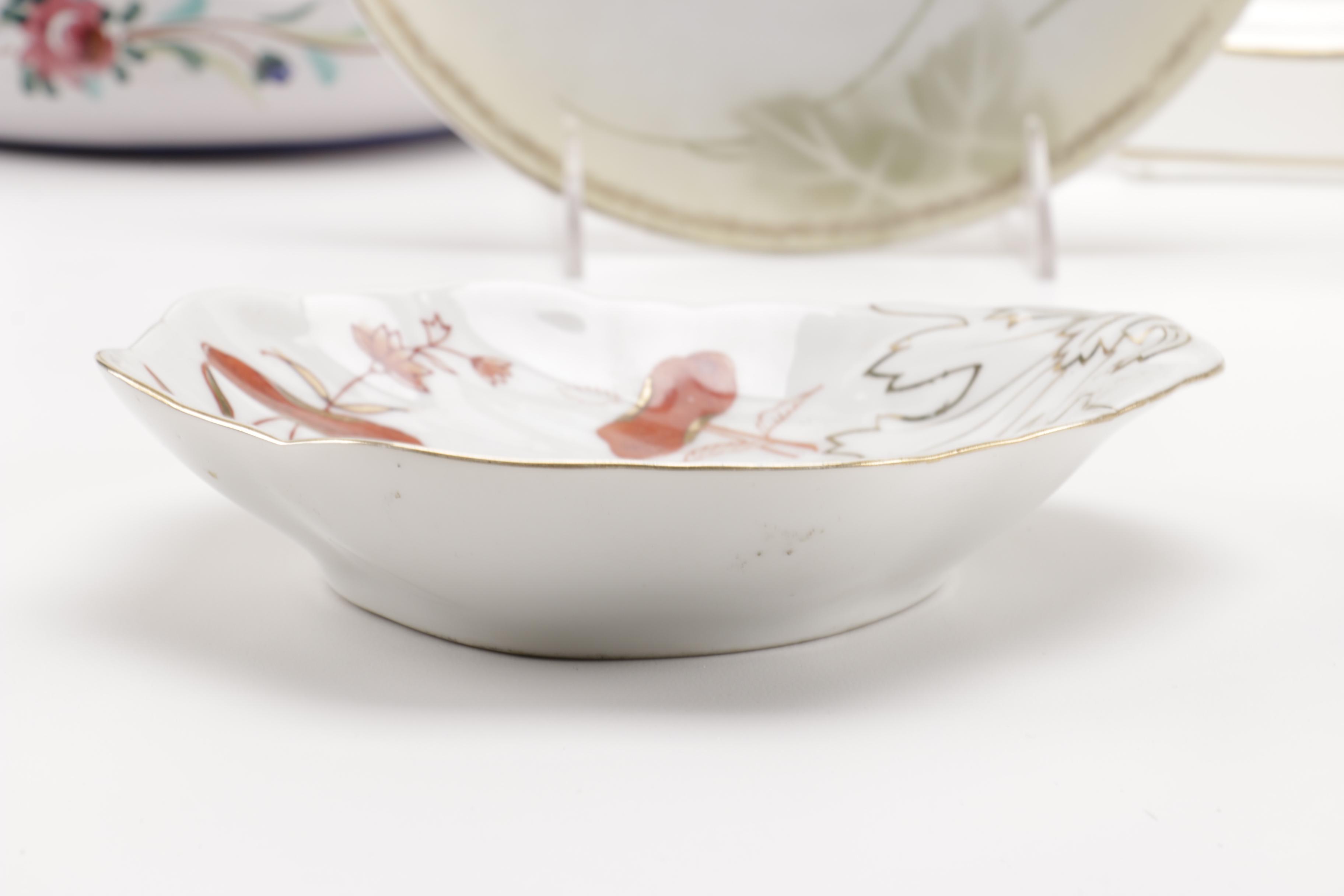 Assorted Ceramic Bowls and Plates From Homer Laughlin, Germany and Japan