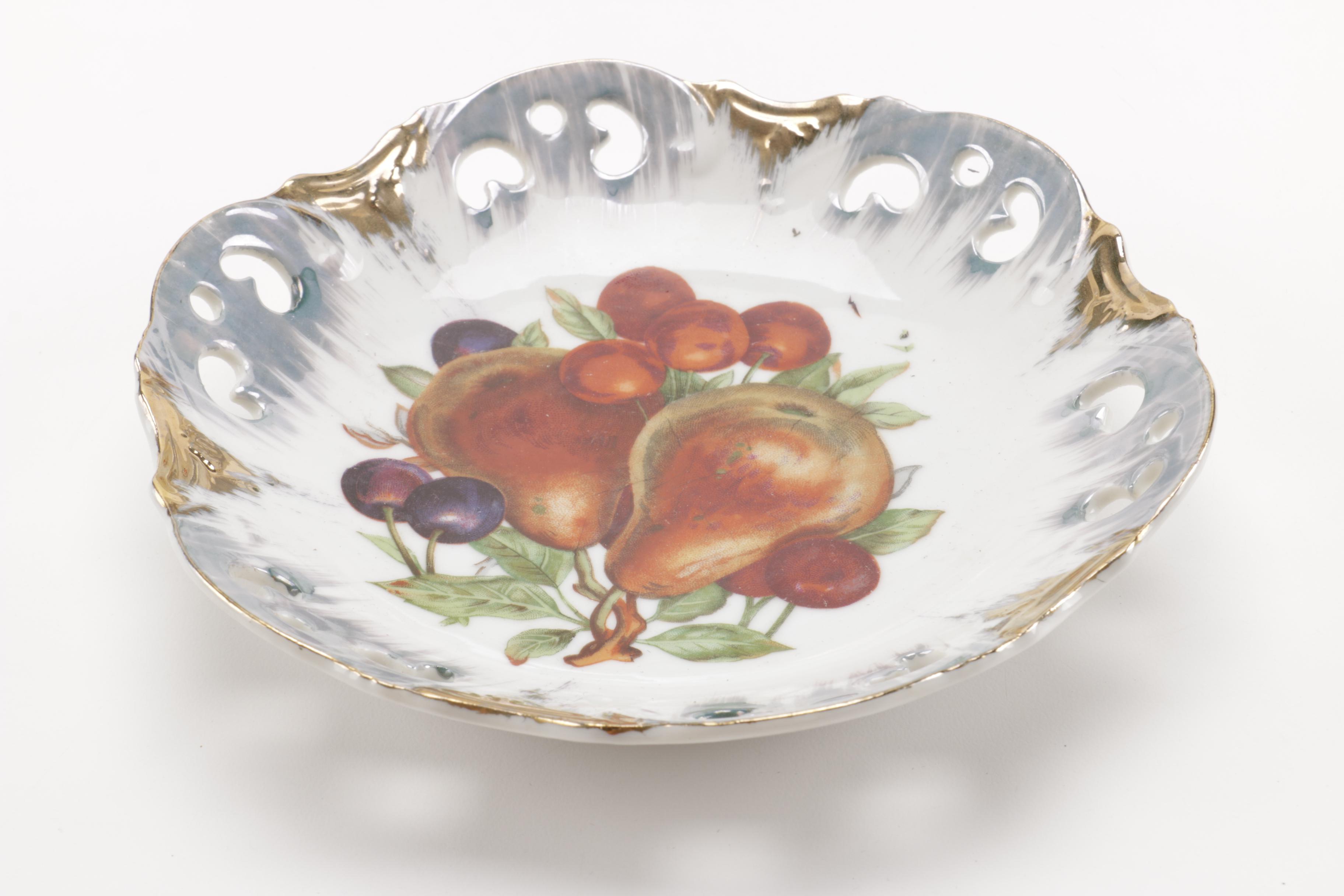 Assorted Ceramic Bowls and Plates From Homer Laughlin, Germany and Japan