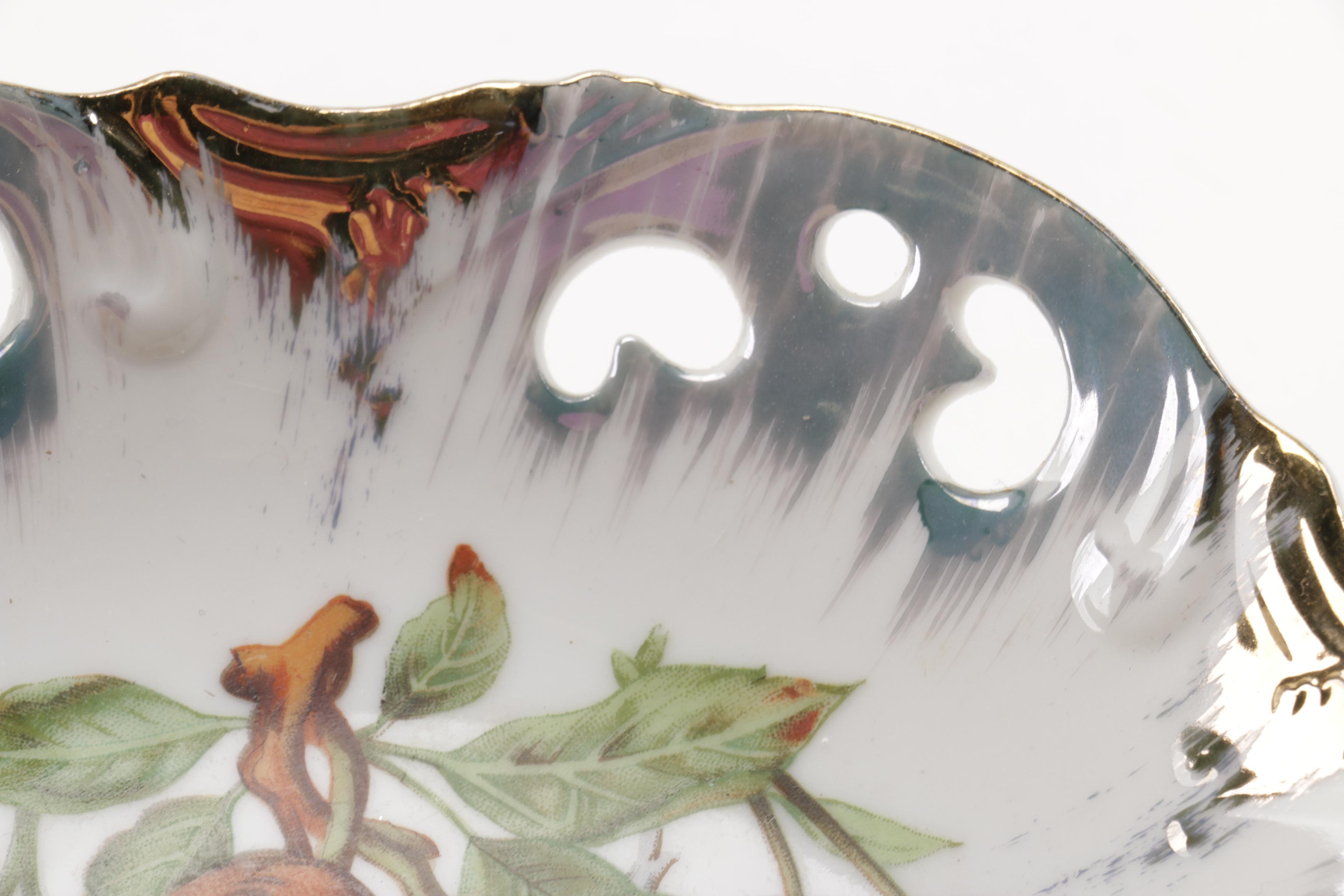 Assorted Ceramic Bowls and Plates From Homer Laughlin, Germany and Japan