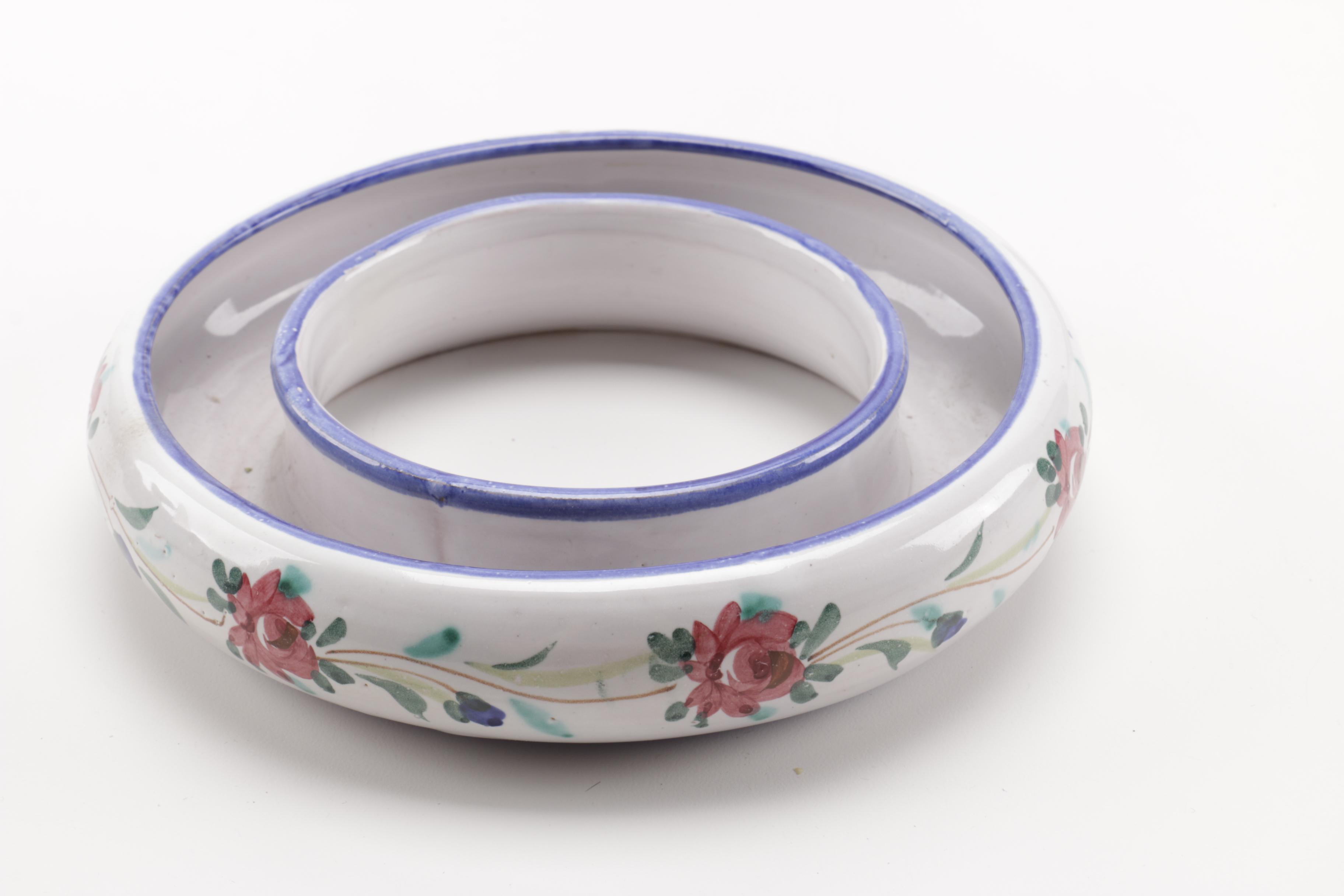 Assorted Ceramic Bowls and Plates From Homer Laughlin, Germany and Japan