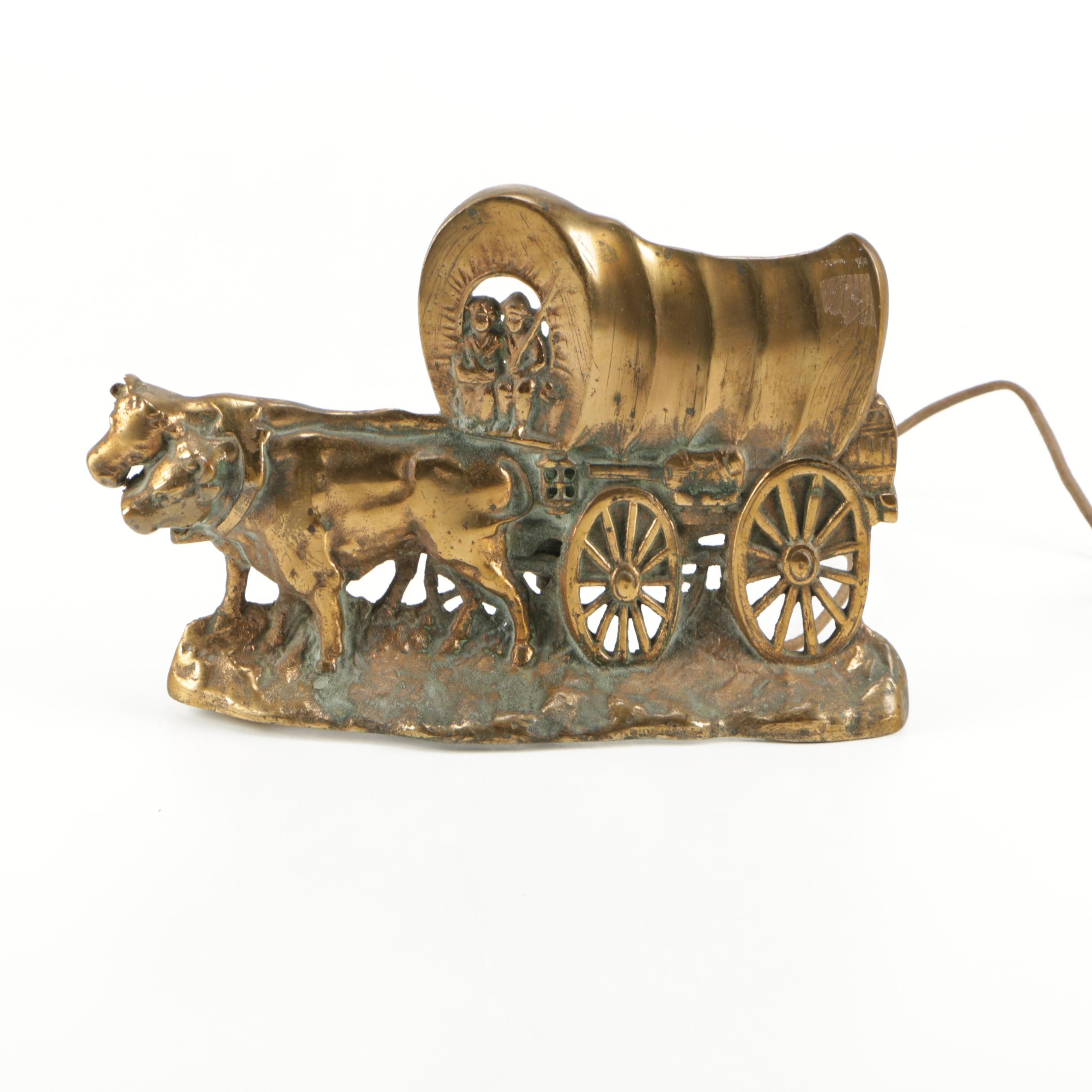 Brass Pioneer Wall Lamp