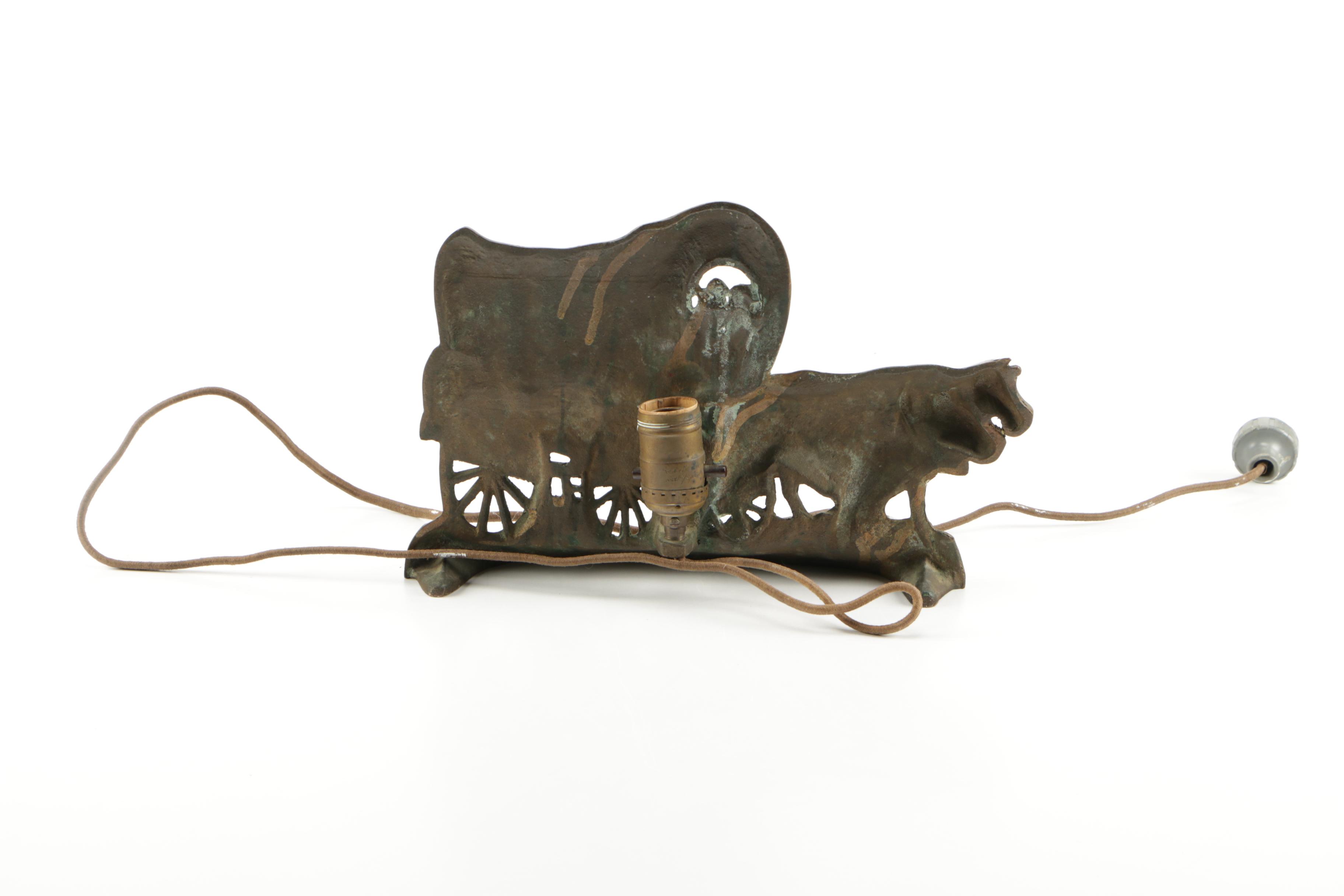 Brass Pioneer Wall Lamp