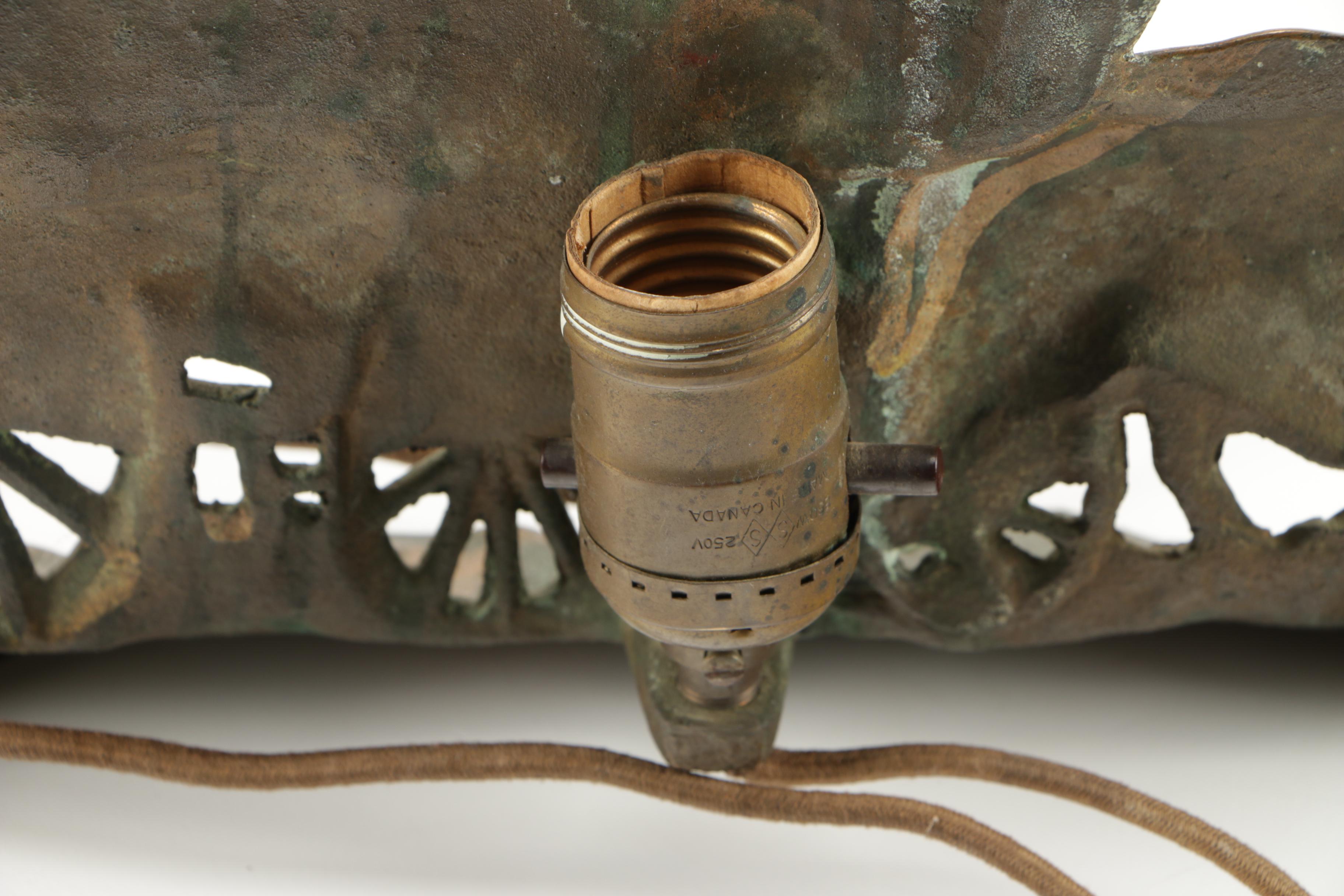 Brass Pioneer Wall Lamp