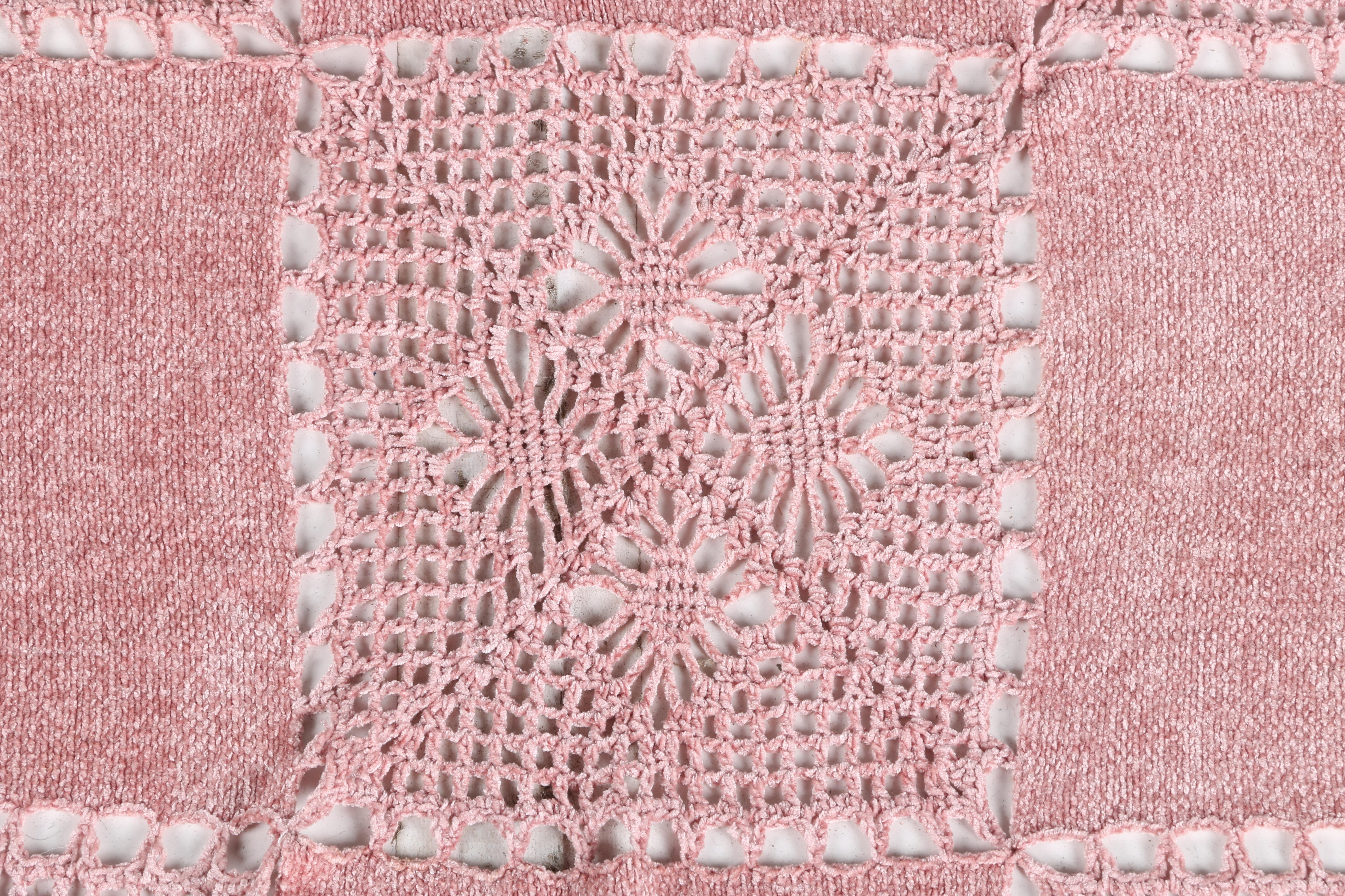 Pink Crochet Blanket