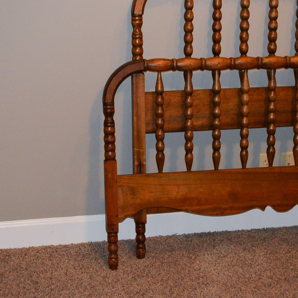 Vintage Jenny Lind Full Size Bed Frame