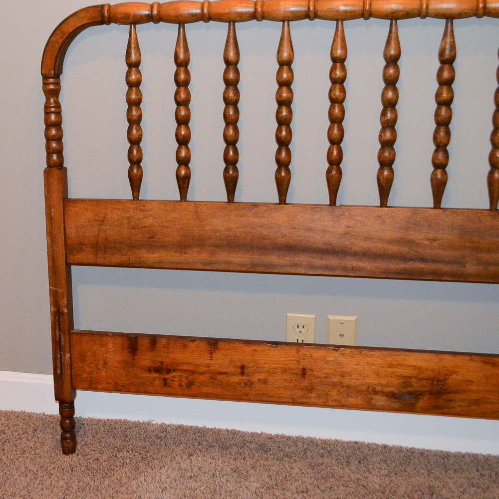Vintage Jenny Lind Full Size Bed Frame