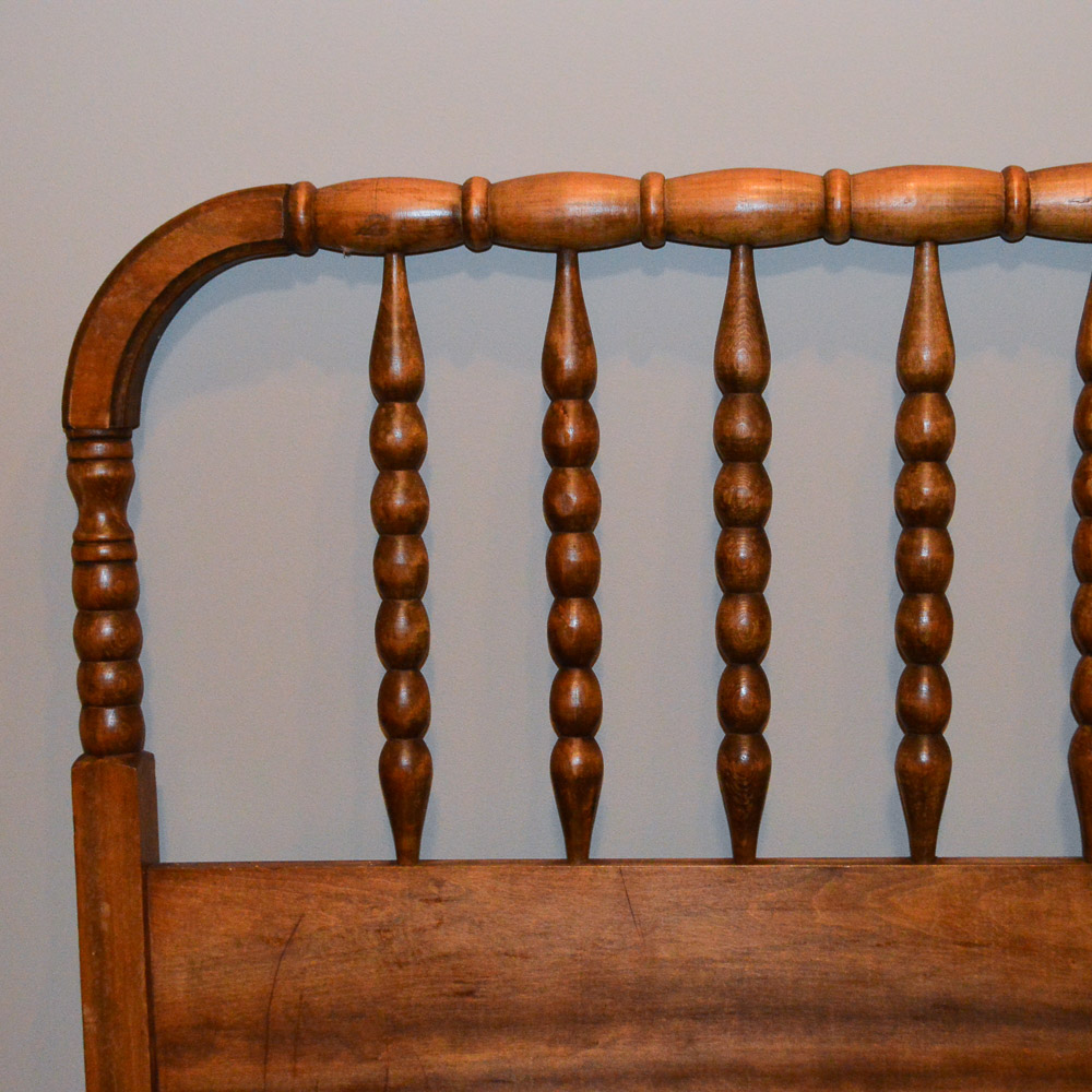 Vintage Jenny Lind Full Size Bed Frame