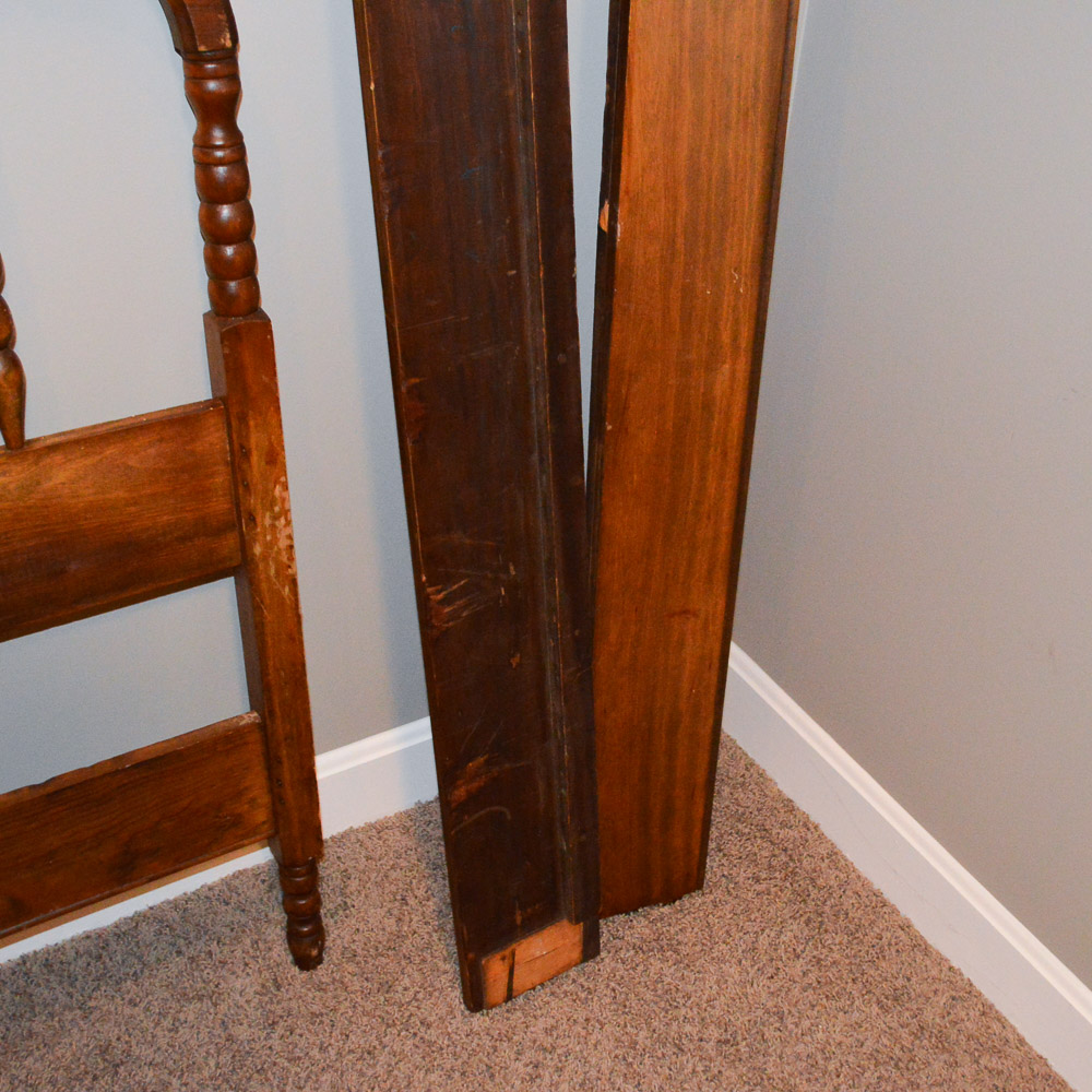 Vintage Jenny Lind Full Size Bed Frame