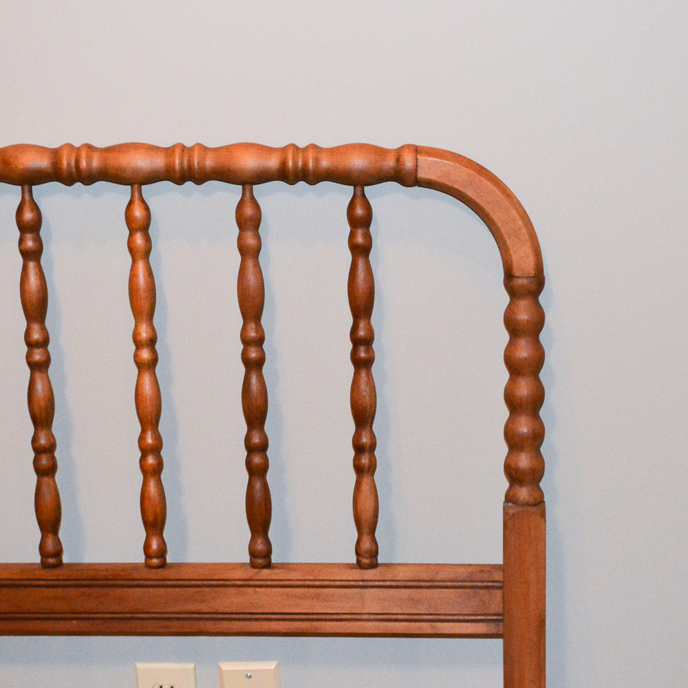 Vintage Jenny Lind Twin Bed Frame